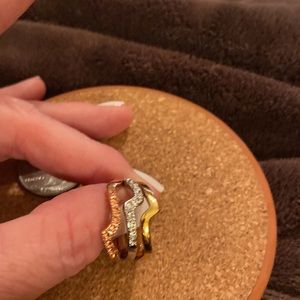 Touchstone Crystal Colorwave Rings